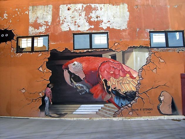 Street Art - doorlopend in beweging - Giraffi Graffiti Removers
