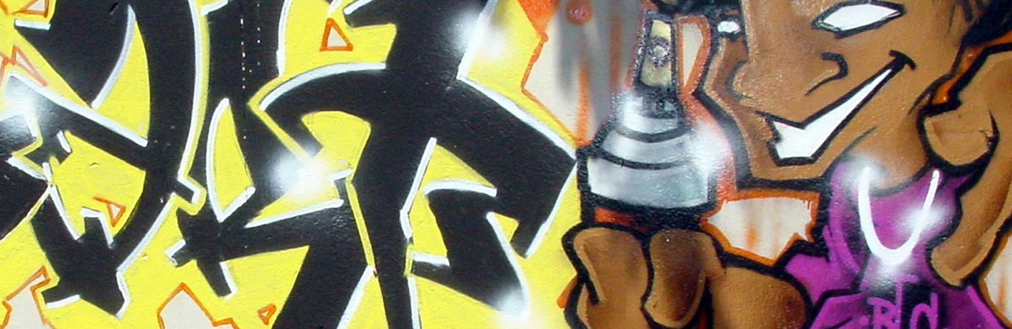 Graffiti conserveren - Giraffi Graffiti Removers